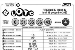 loto atlantique derniers résultats.